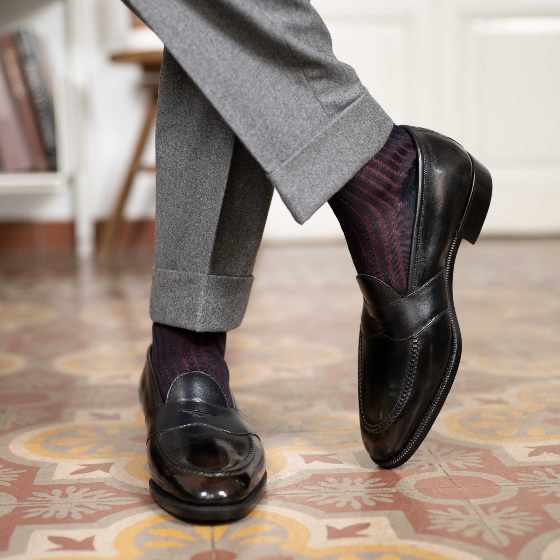 Piet Penny Loafer - Ebony Handmade Patina