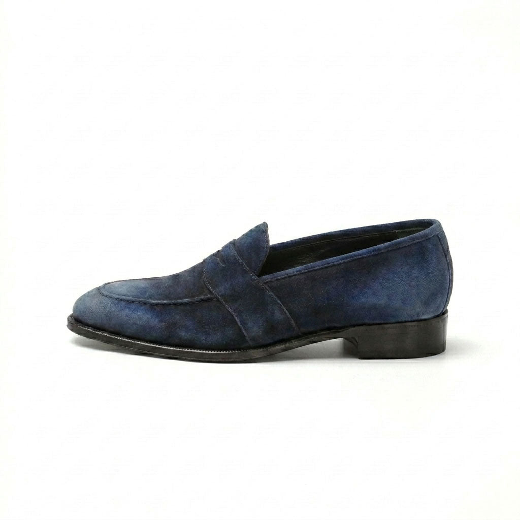 Piet Penny Loafer - 棕色和干邑色