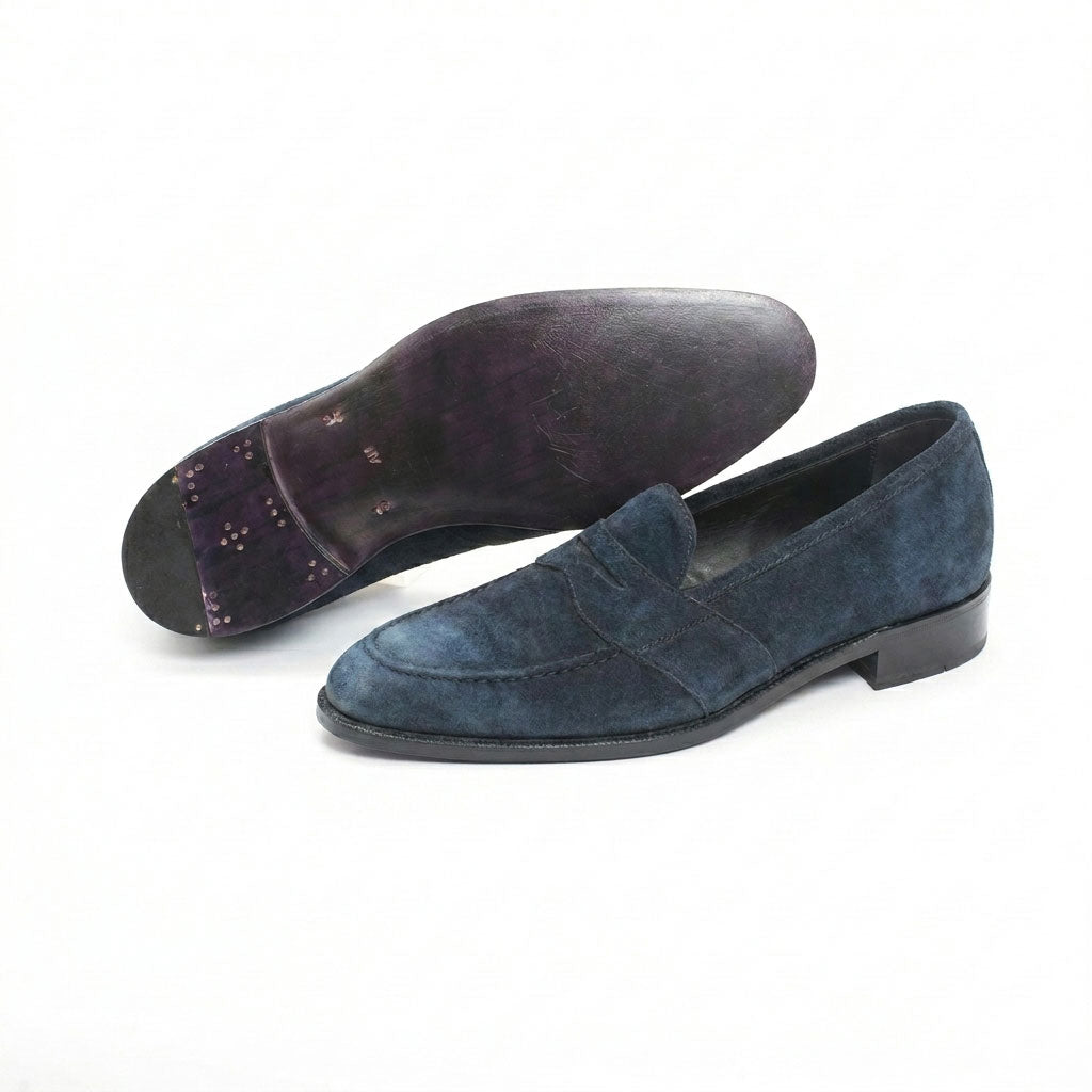Piet Penny Loafer - 棕色和干邑色