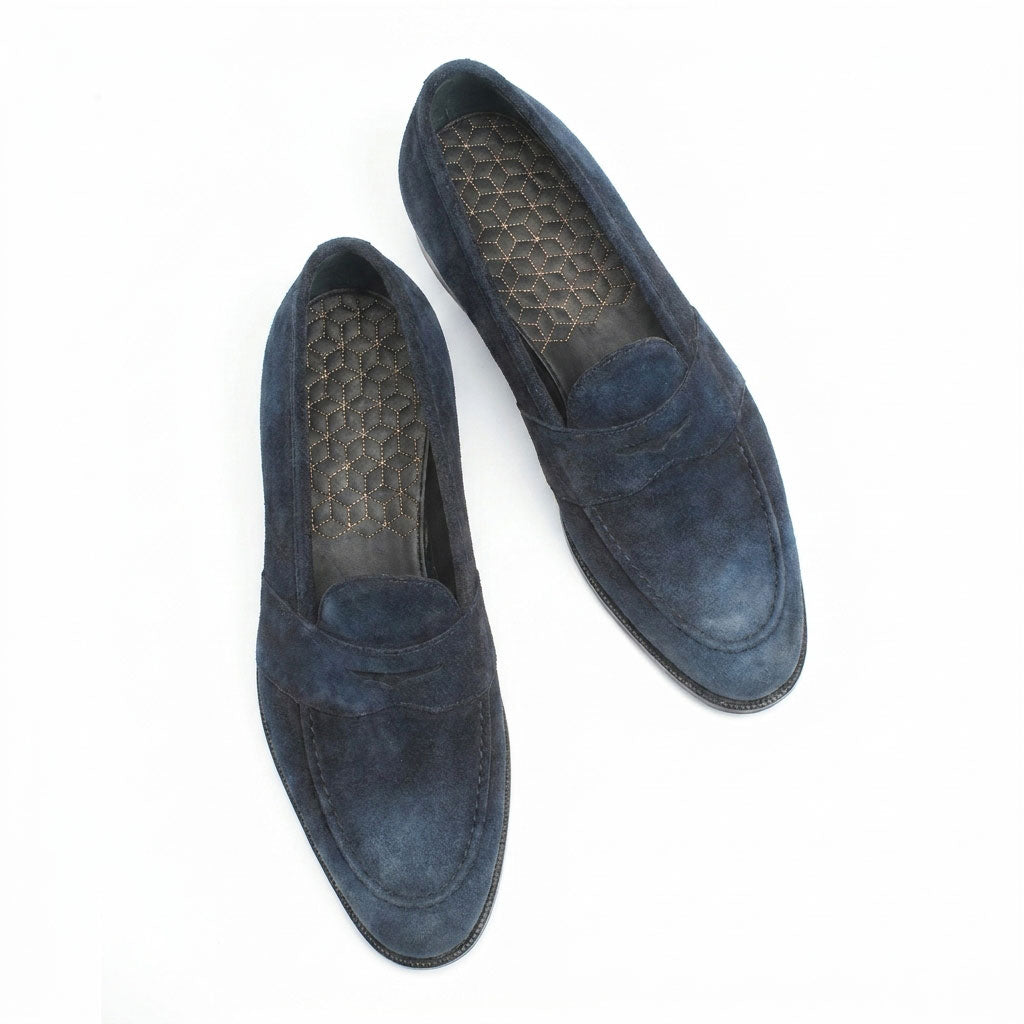 Piet Penny Loafer - 棕色和干邑色