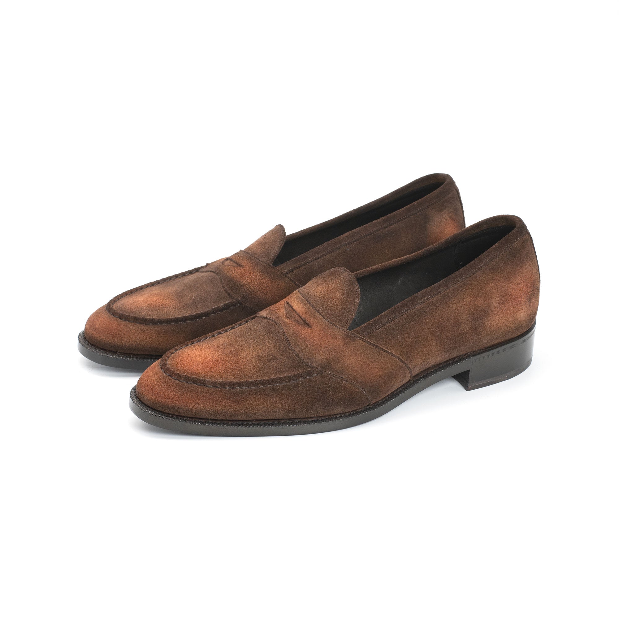 Piet Penny Loafer - 棕色和干邑色