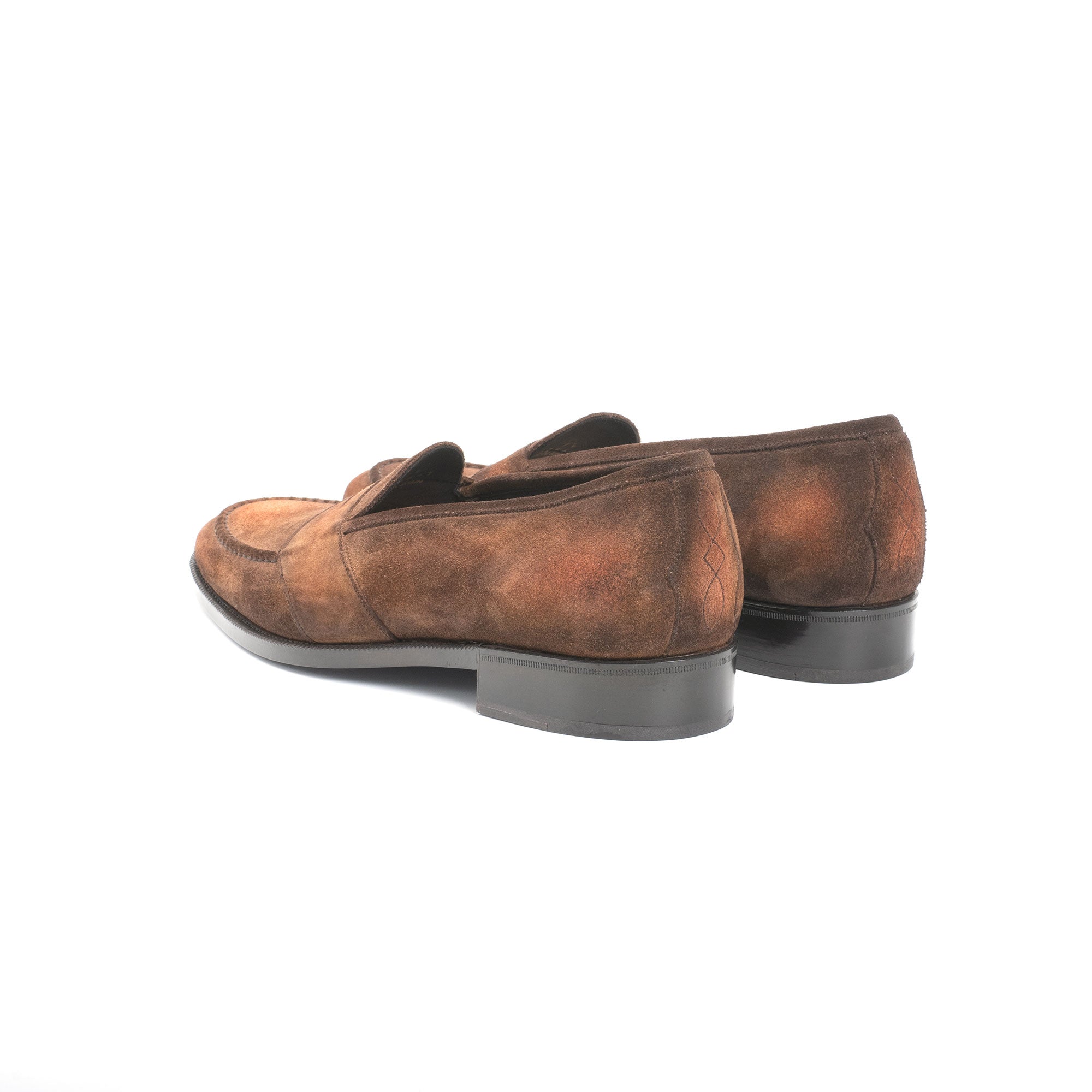 Piet Penny Loafer - 棕色和干邑色
