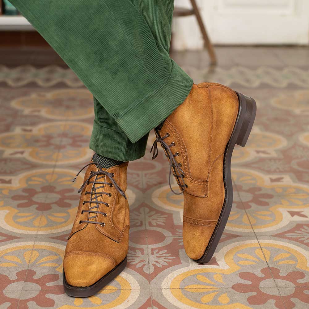 Tapies Derby Boot by Norman Vilalta Men's Boots in Barcelona, Spain