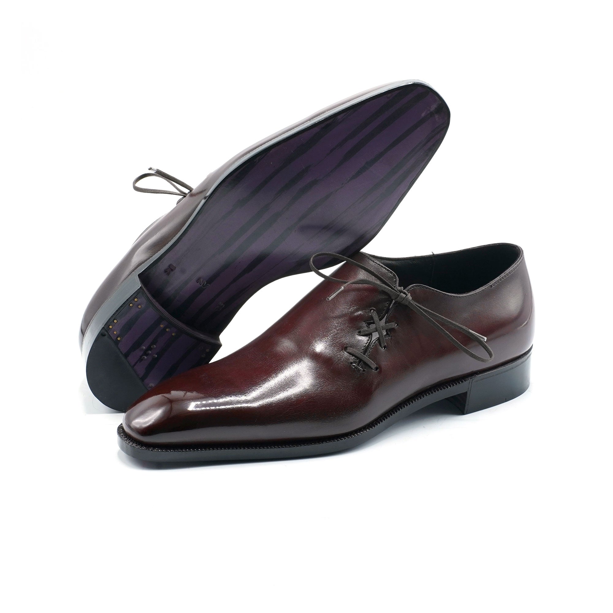 Wholecut Oxford by Norman Vilalta men's Goodyear-welted wholecut shoes in Barcelona, Spain