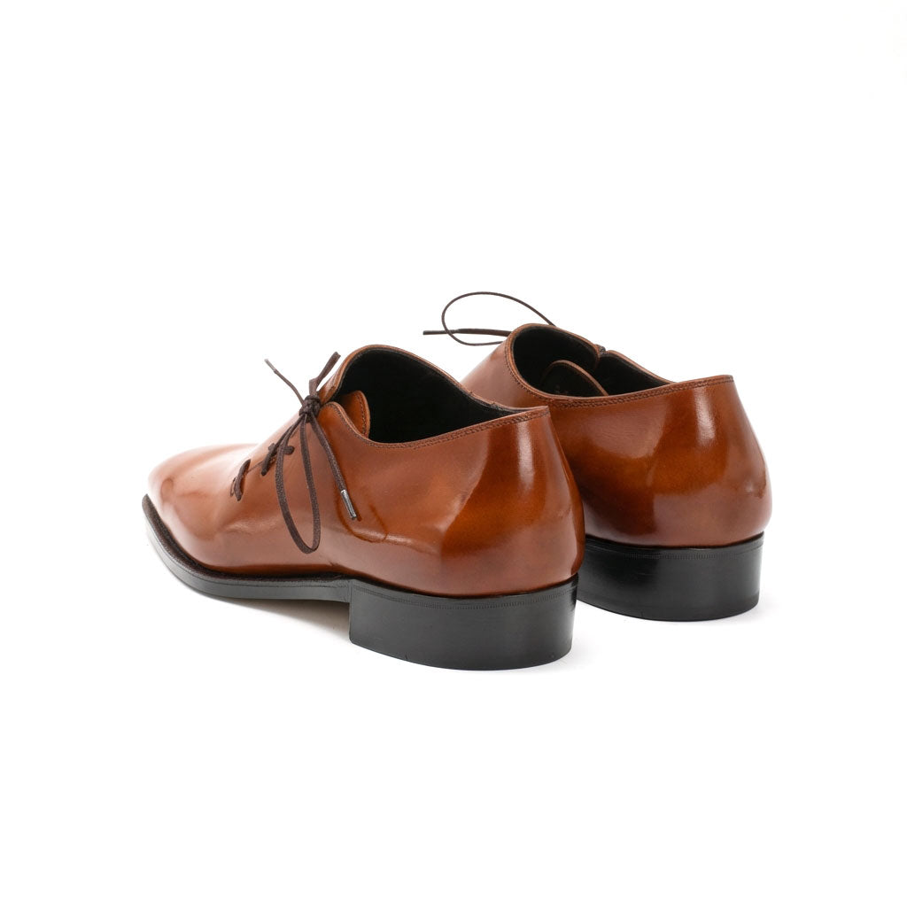 Wholecut Oxford Shoe - Cognac