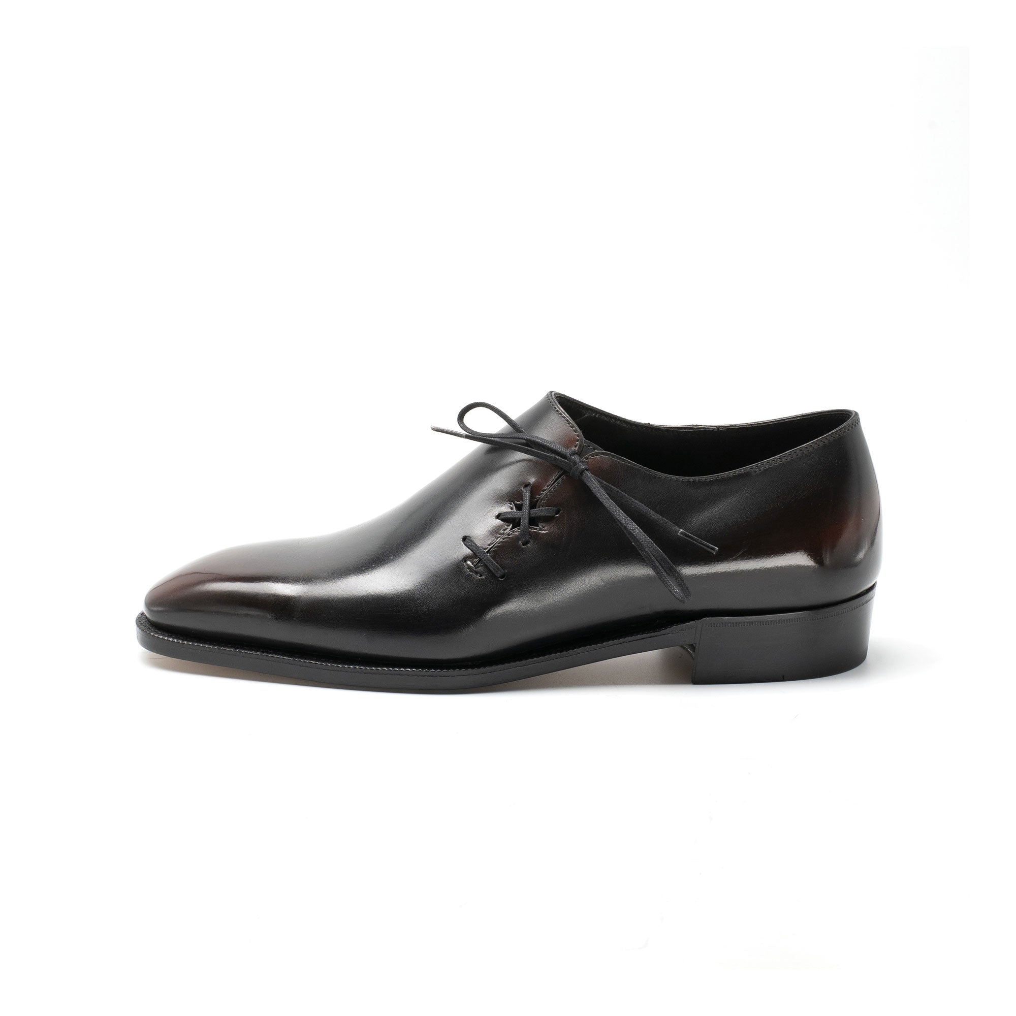 Wholecut Oxford Shoe - Espresso Patina
