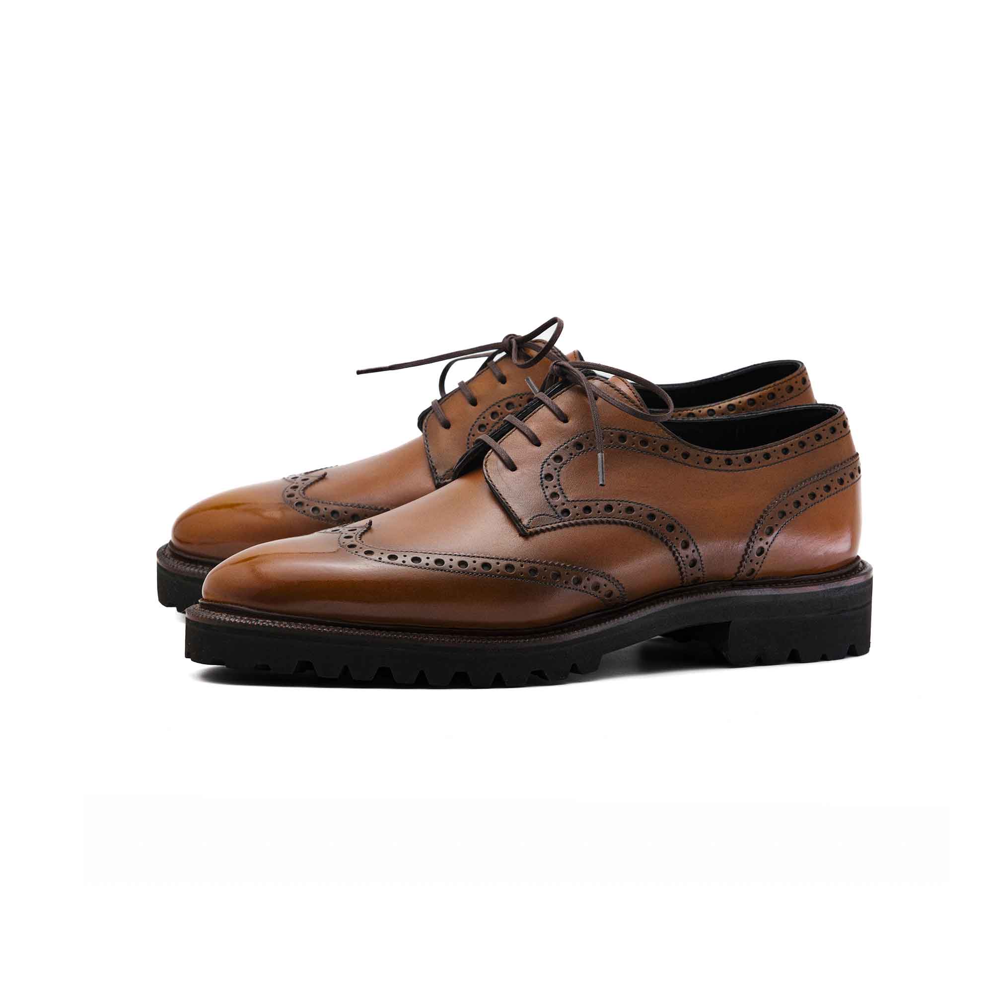 Willem Wingtip Derby by Norman Vilalta Men's Derby Shoes in Barcelona, Spain