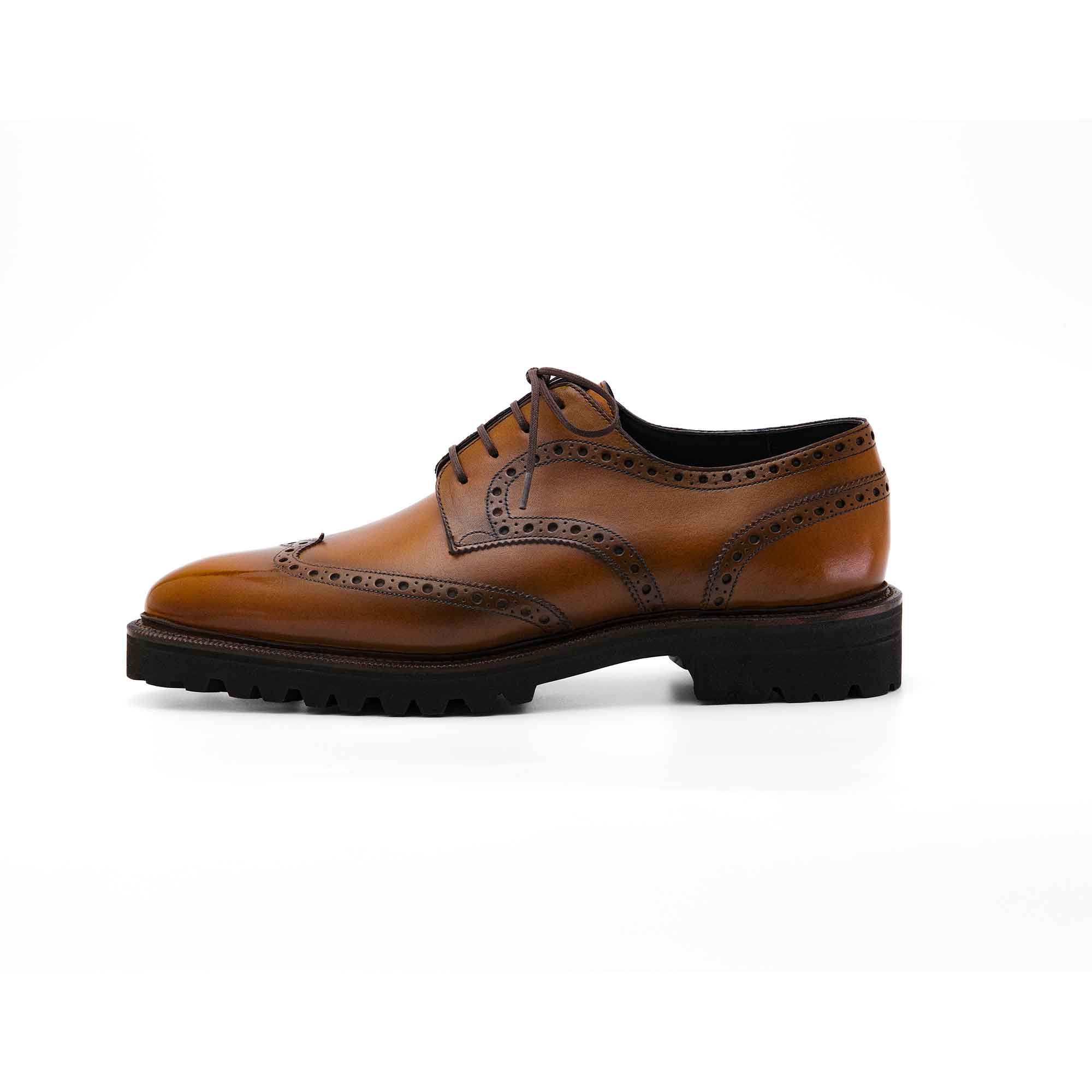 Willem Wingtip Derby by Norman Vilalta Men's Derby Shoes in Barcelona, Spain