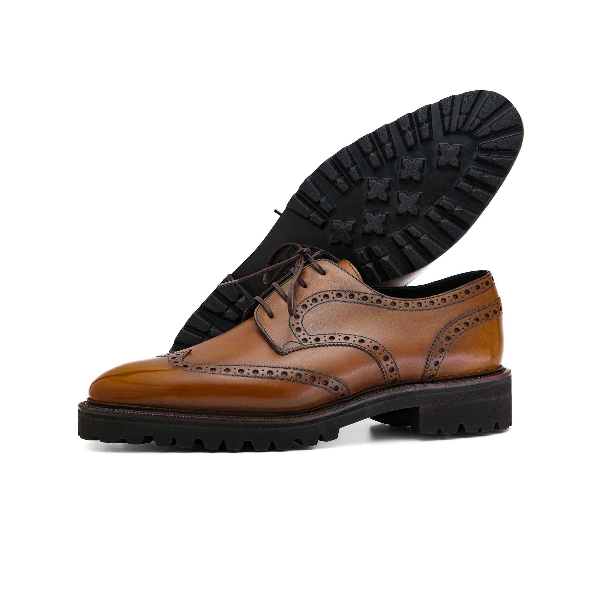 Willem Wingtip Derby by Norman Vilalta Men's Derby Shoes in Barcelona, Spain