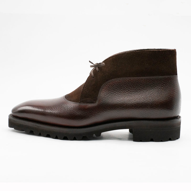 Boulevardier Chukka Boot MTO (BUTTON SOLE) - Coffee Brown