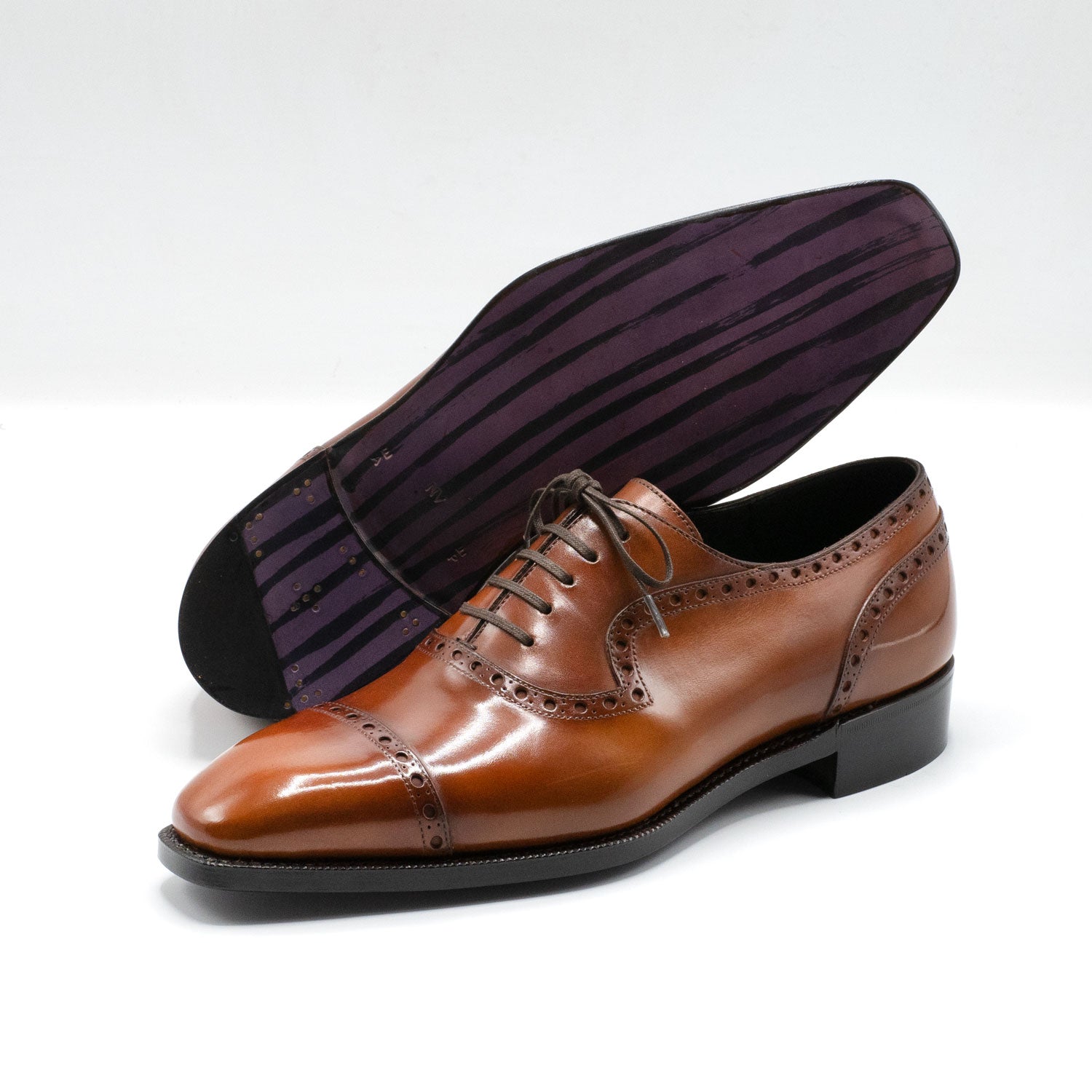 Andrés Adelaide Oxford MTO - Medium Brown