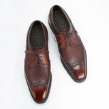 Coltrane Wingtip Derby by Norman Vilalta men's Goodyear-welted wingtip derby shoes in Barcelona, Spain