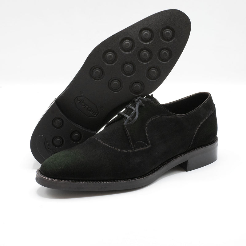 Decon Derby Shoe MTO - Lichen Green Suede