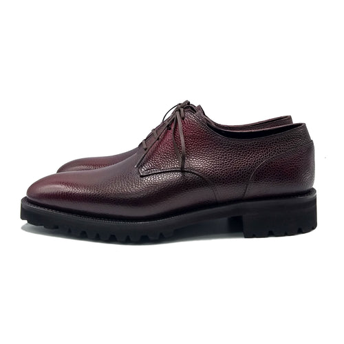 Men's Derby Simple Shoe, Oxblood | Norman Vilalta Bespoke Shoemakers