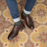 Simple Derby Shoe by Norman Vilalta Mens Goodyear-welted derby shoes in Barcelona, Spain