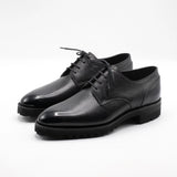 Derby Simple Shoe in onyx by Norman Vilalta Bespoke Shoemakers