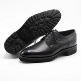 Derby Simple Shoe in onyx by Norman Vilalta Bespoke Shoemakers
