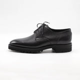Derby Simple Shoe in onyx by Norman Vilalta Bespoke Shoemakers