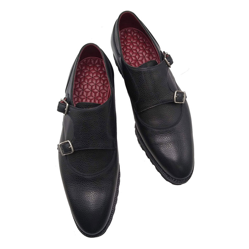 Men's Double Monk Simple Shoe | Norman Vilalta, Bespoke Shoemakers ...