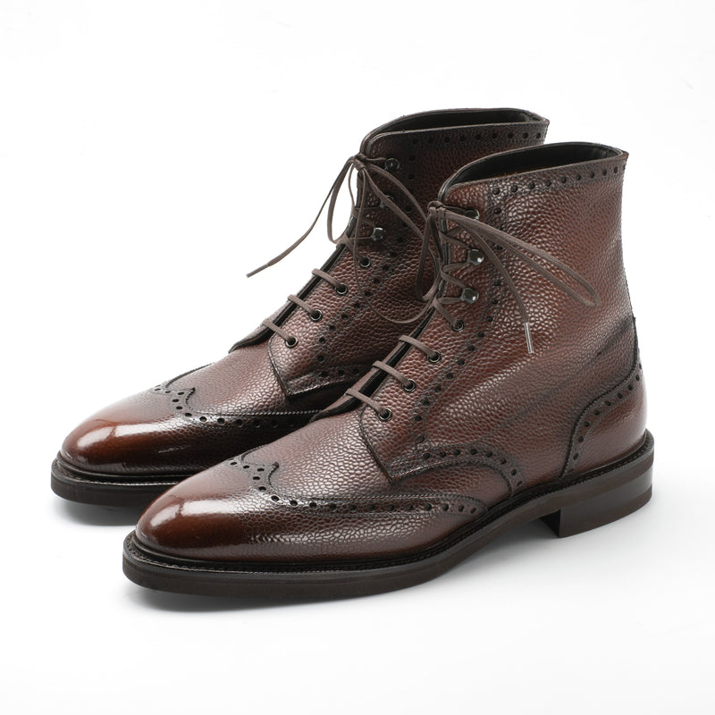 Ellington Wingtip Derby Boot Leffot Collaboration with Norman Vilalta Bespoke Shoemakers