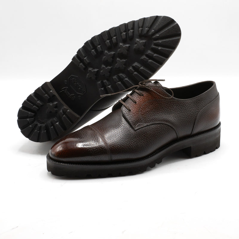 Frank Cap Toe Derby Boot by Norman Vilalta Bespoke Shoemakers