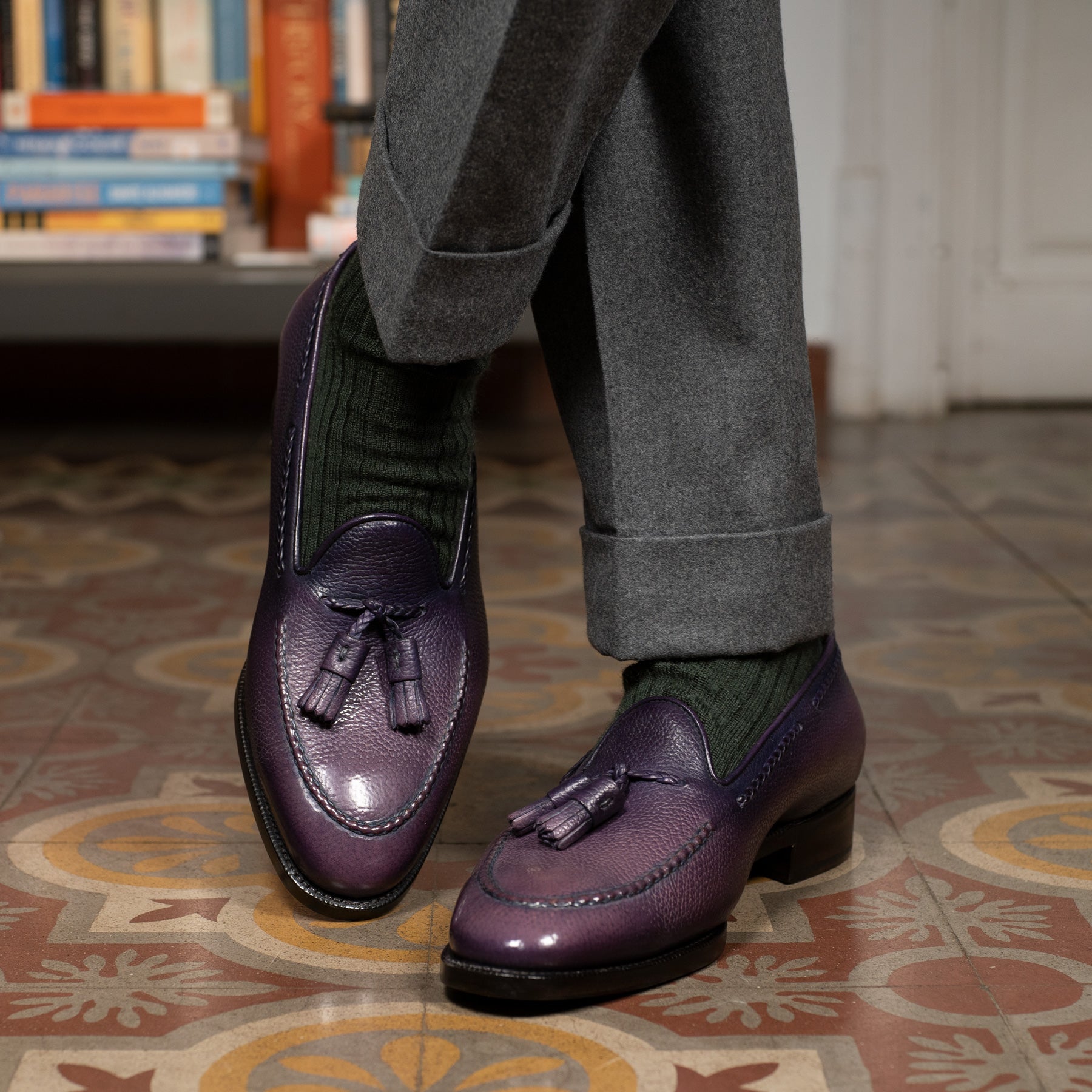Gillespie Tassel Loafer by Norman Vilalta and Leffot NYC Collaboration