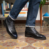 Hemingway Men's Derby Boots by Norman Vilalta Bespoke Shoemakers of Barcelona, Spain