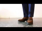 Derby Simple Shoe MTO - Espresso Patina on Suede
