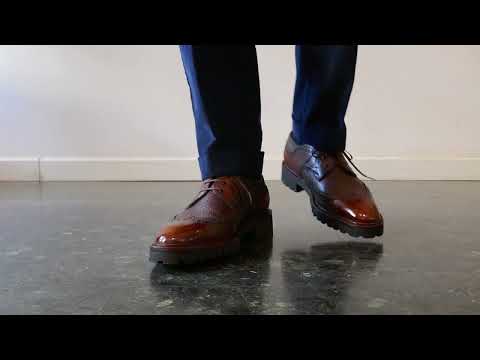 willem wingtip derby shoe by Norman Vilalta Bespoke Shoemakers of Barcelona