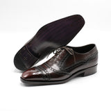 Inigo Balmoral Megabrogue by Norman Vilalta Bespoke Shoemakers