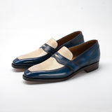 James Spectator Loafer by Norman Vilalta Bespoke ShoemakersJames Spectator Loafer by Norman Vilalta Bespoke Shoemakers