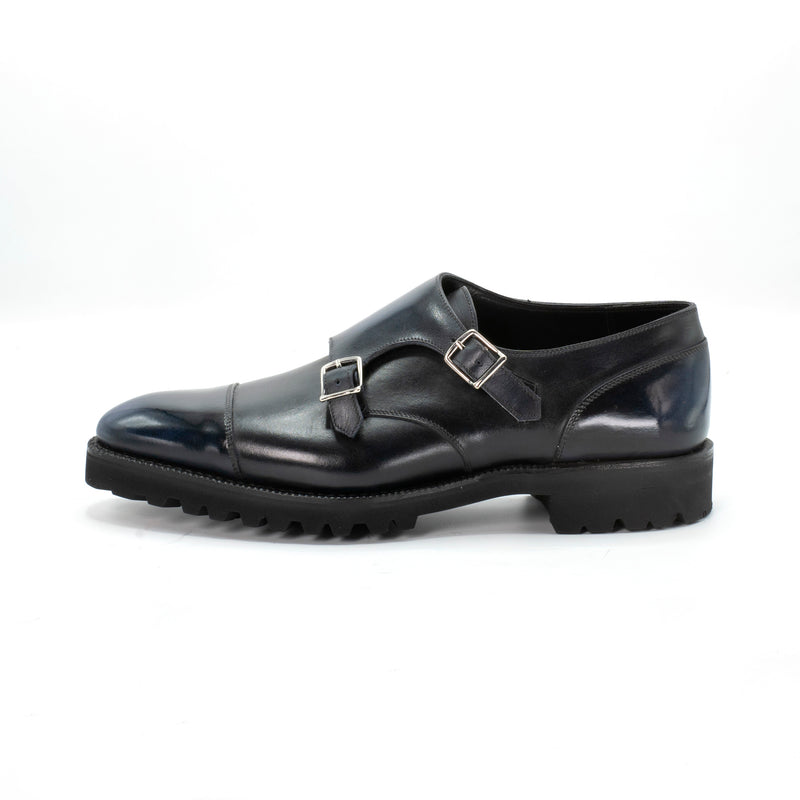 Joseph Cap Toe Double Monk Shoe by Norman Vilalta Bespoke Shoemakers