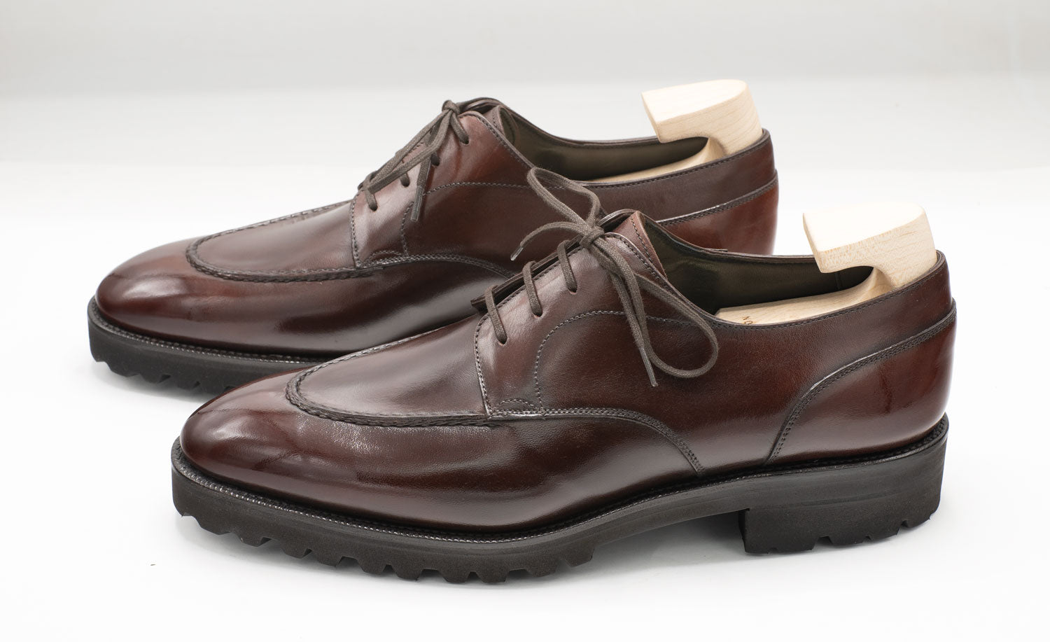 Gaspar Derby MTO - Degand Brown Box Calf Leather