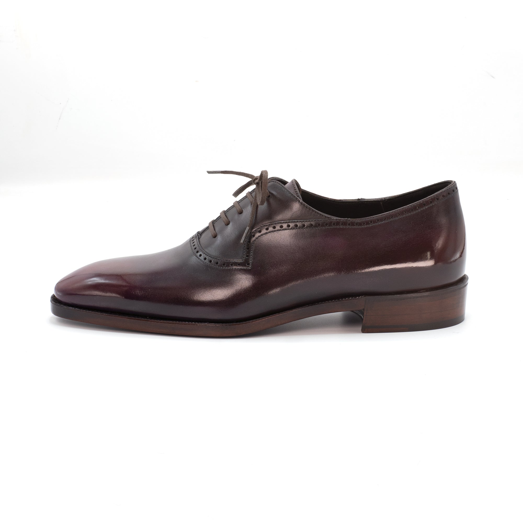 Marcel Adelaide Oxford Aubergine | Norman Vilalta Bespoke Shoemakers