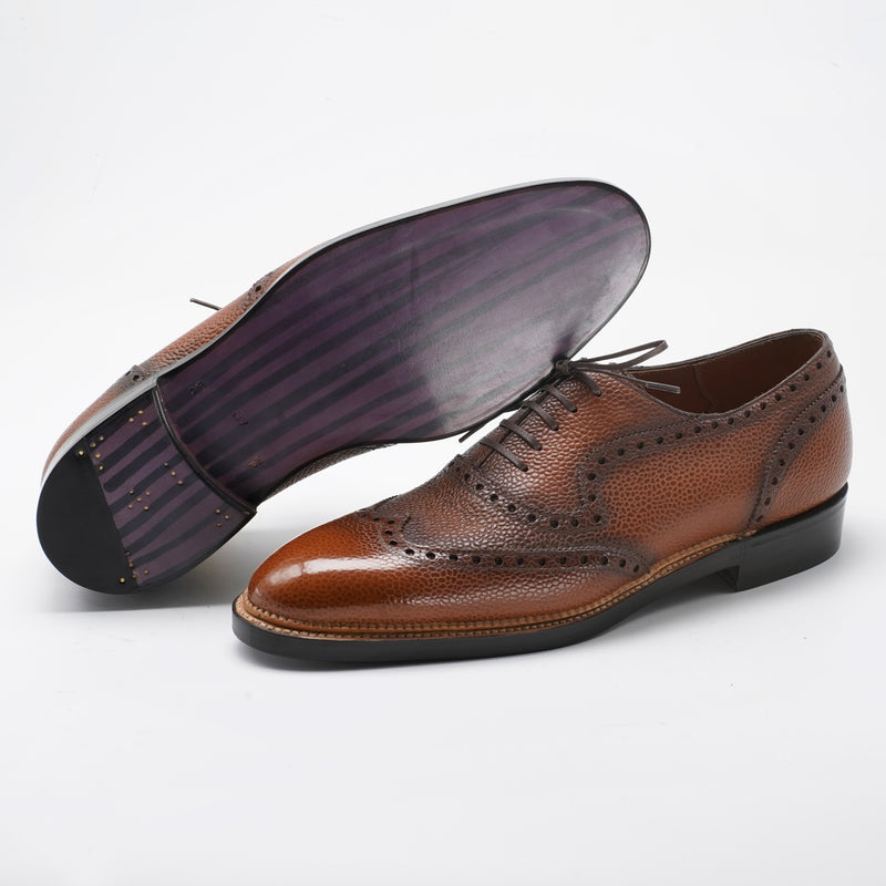 Mariano Wingtip Adelaide Oxford by Norman Vilalta men’s oxford shoes in Barcelona, Spain.