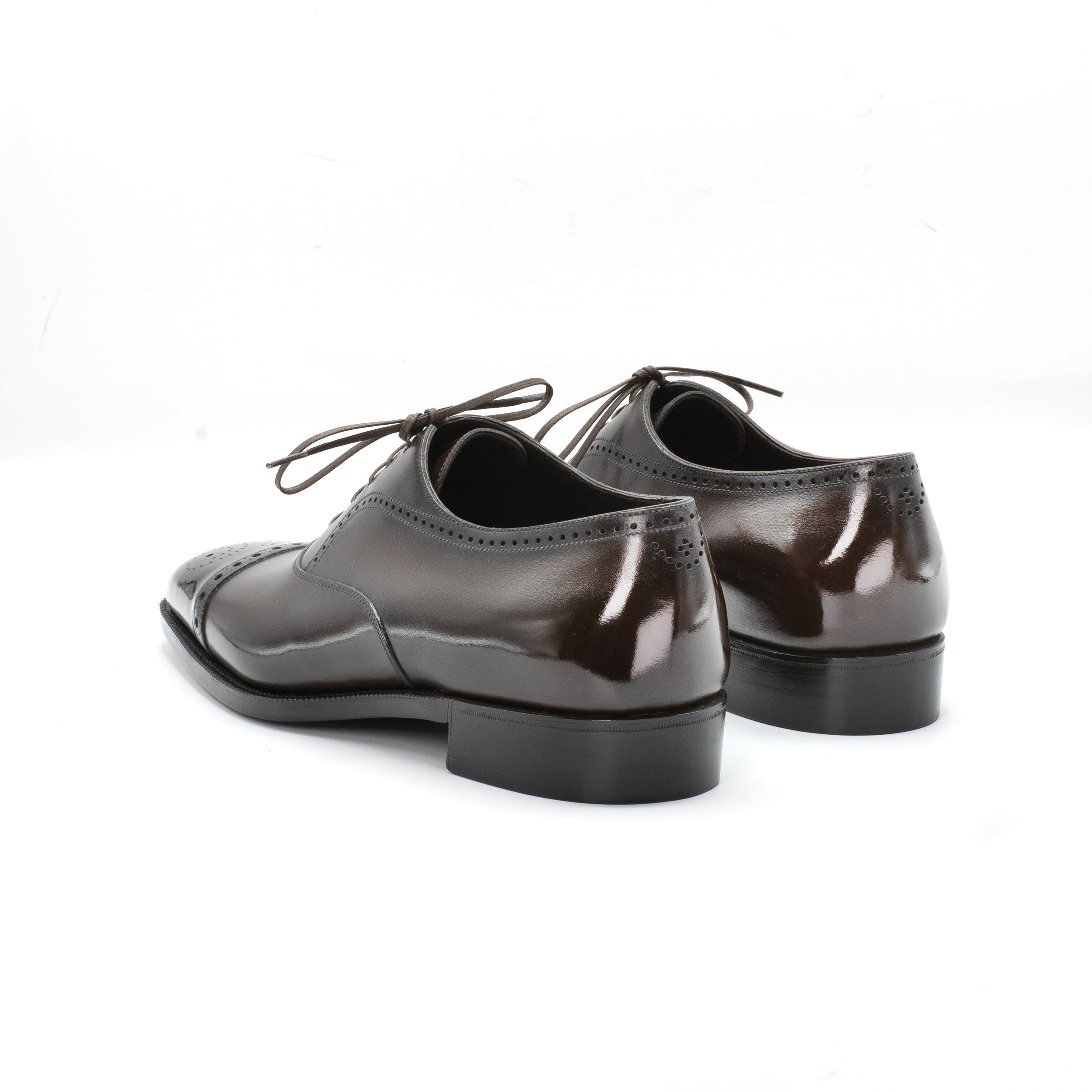 Medallion Cap Toe Oxford Shoe by Norman Vilalta Bespoke Shoemakers