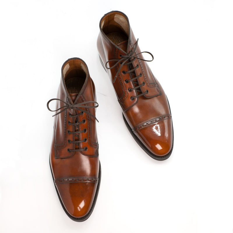 Cap Toe Derby Boot by Norman Vilalta Bespoke Shoemakers
