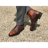Men's derby boot made in Spain by Norman Vilalta