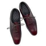 Mens leather balmoral oxford shoes made in Spain