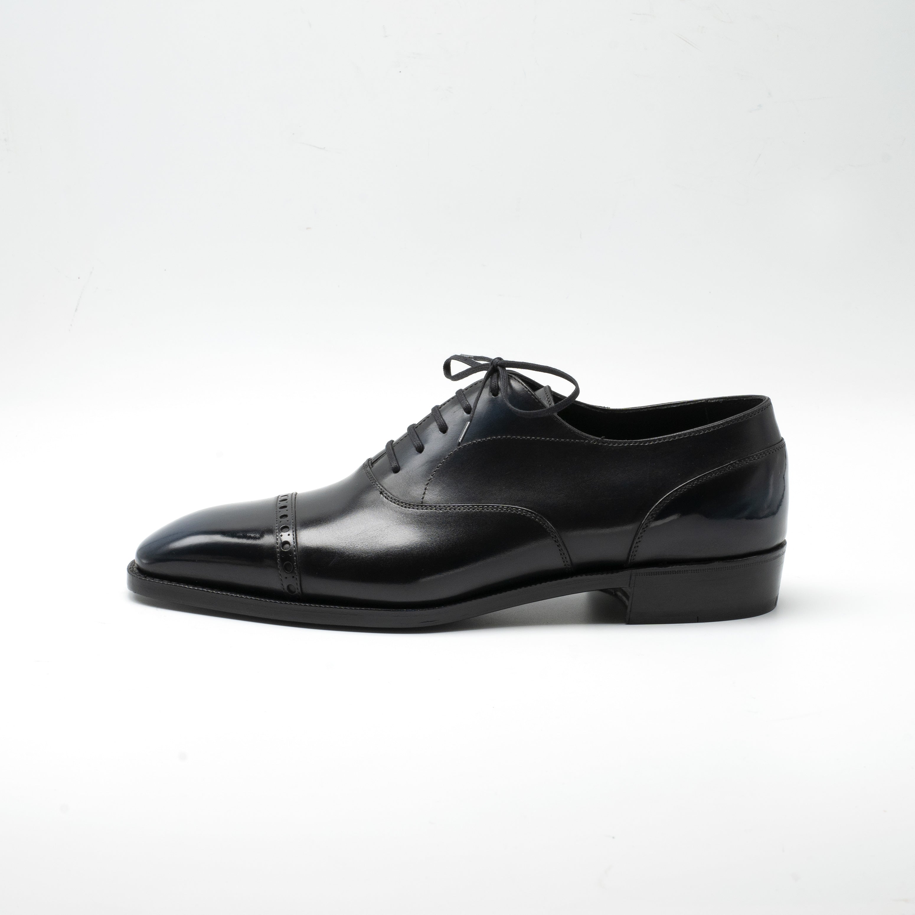 Mario Men's Cap Toe Oxford Shoes by Norman Vilalta Bespoke Shoemakers of Barcelona