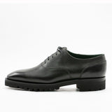 Oxford Simple Shoe MTO - Onyx Nappa Grain Leather