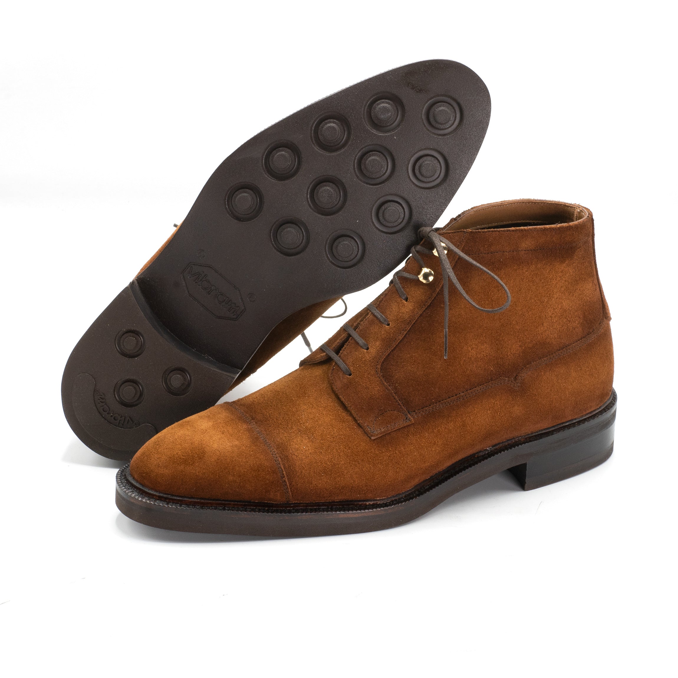 Ramon Cap Toe Derby Boot by Norman Vilalta Bespoke Shoemakers