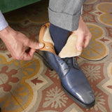 Shearling Lined Roy Balmoral Derby Boot MTO - Gunmetal